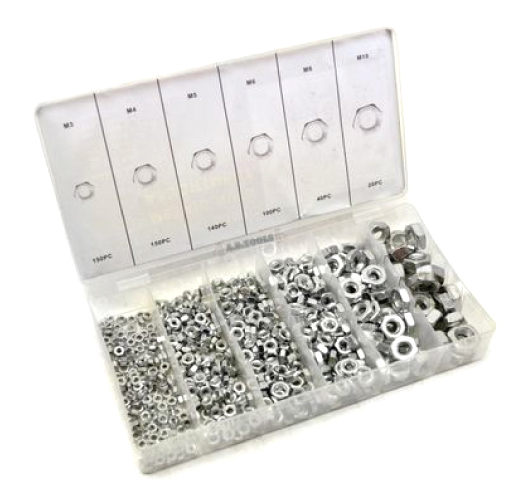 Screws, Bolts and Nut sets