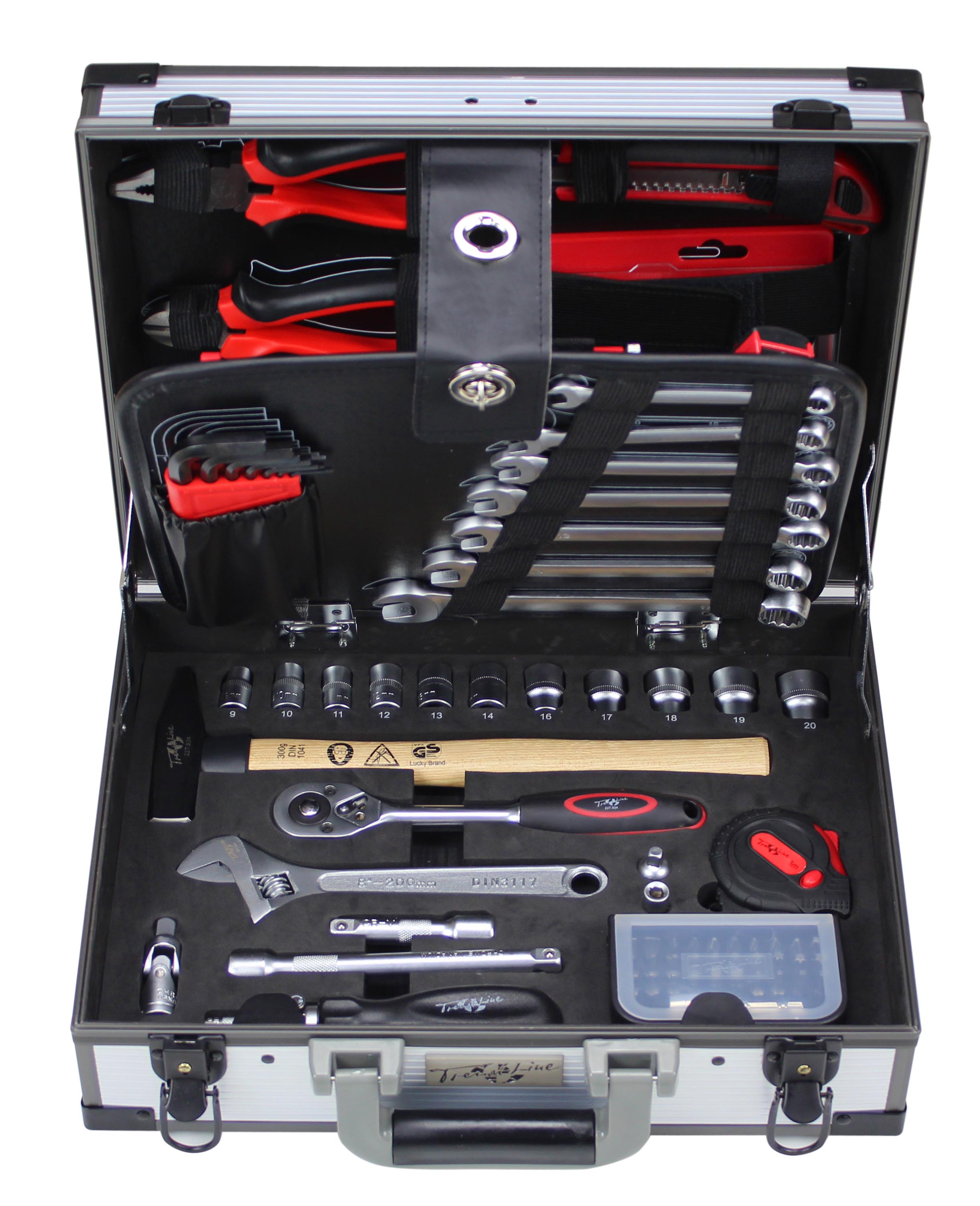 Aluminum case Tool sets HTKS-0118