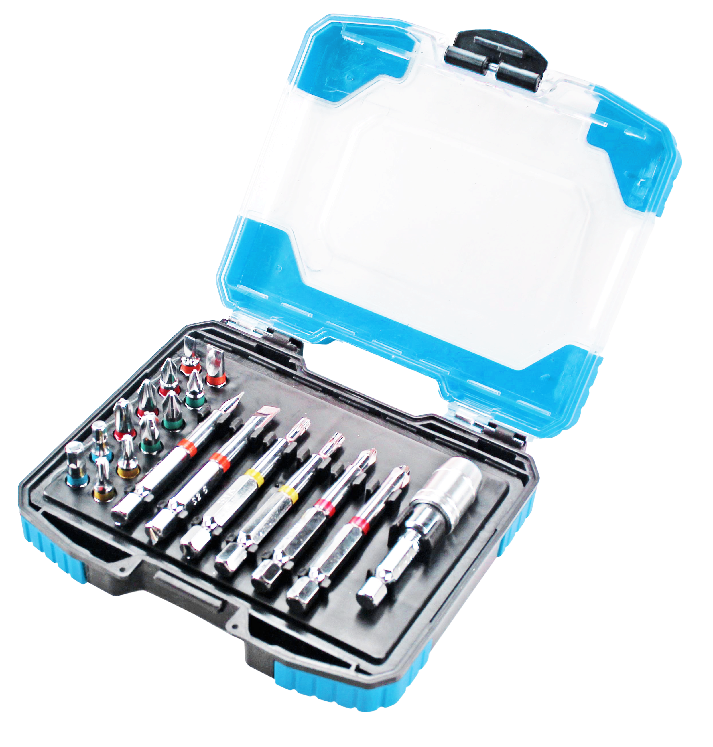 19pcs colorful  Bits sets 