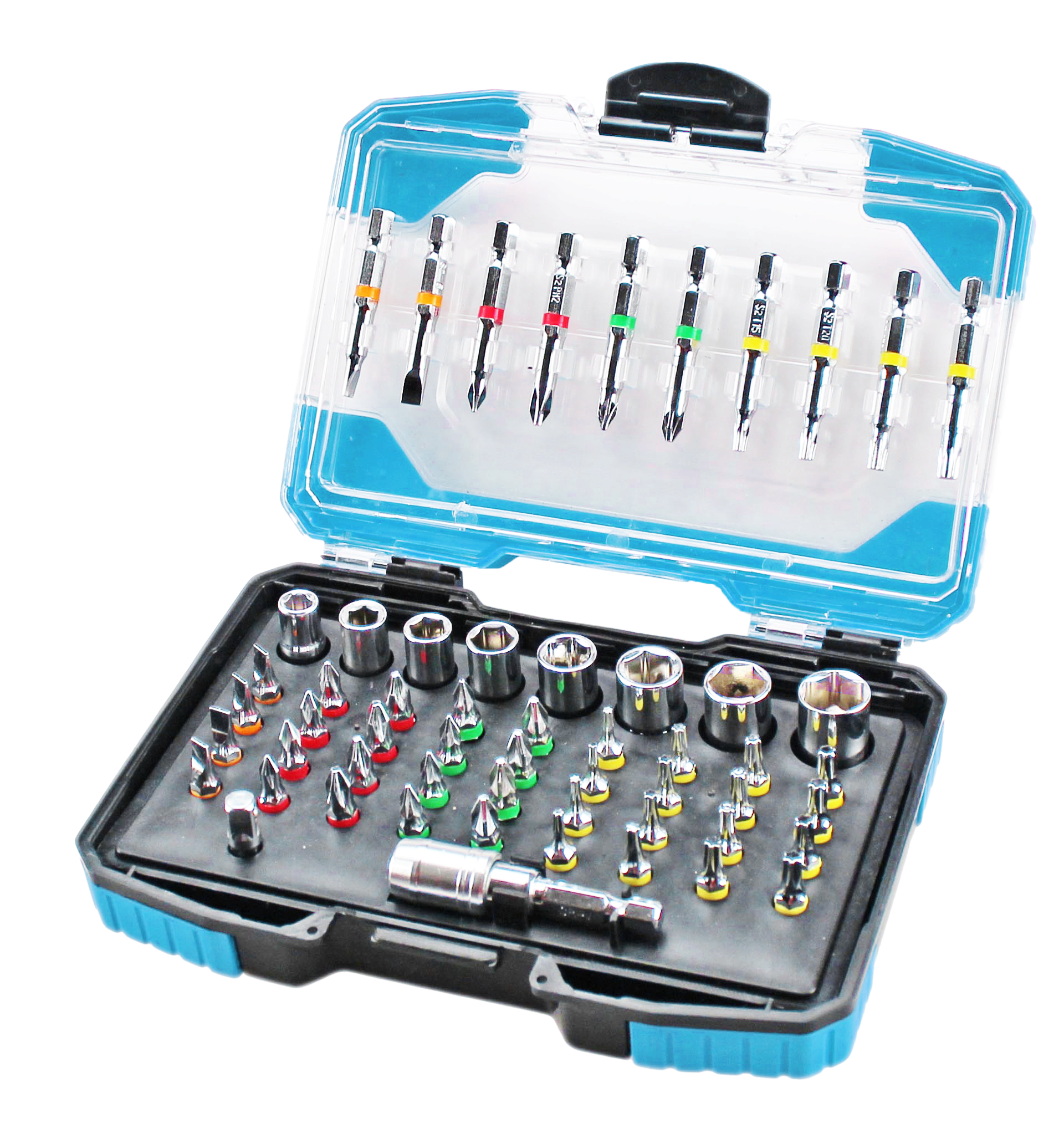 56pcs colorful Bits sets